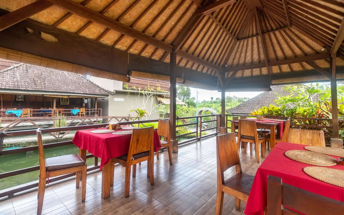 The Jero Lounge at Jero Kelodan Villa - Yeh Gangga