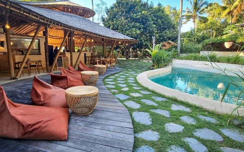 The Jun Lounge at Jun Cottage Nusa Penida