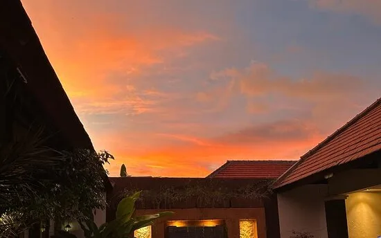 The Lapiz Sunset Lounge at Villa Lapiz Lazuli 5 | Seminyak Kuta | Luxury 3BR Private Pool Villa