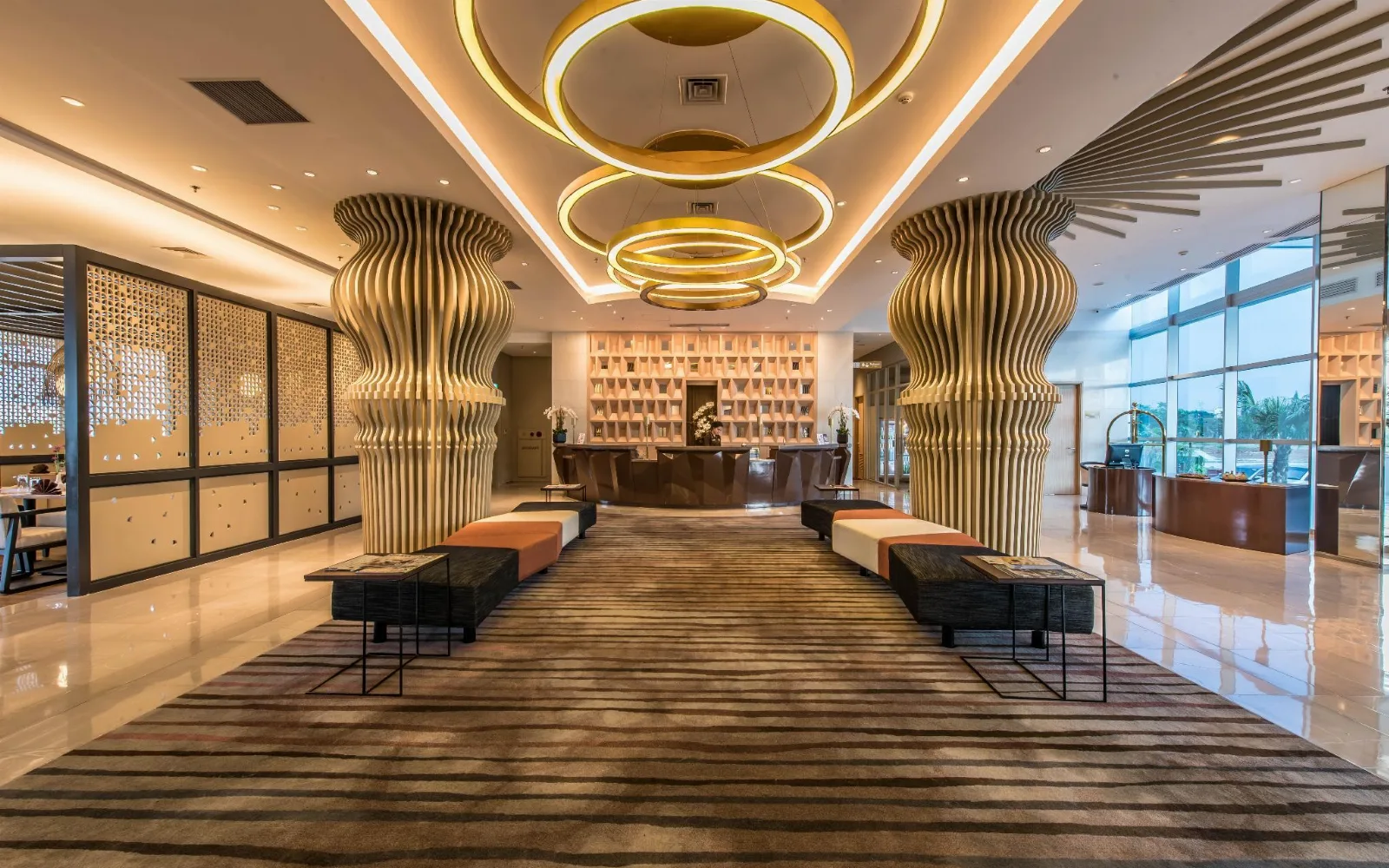 The Lobby Lounge at Enso Hotel