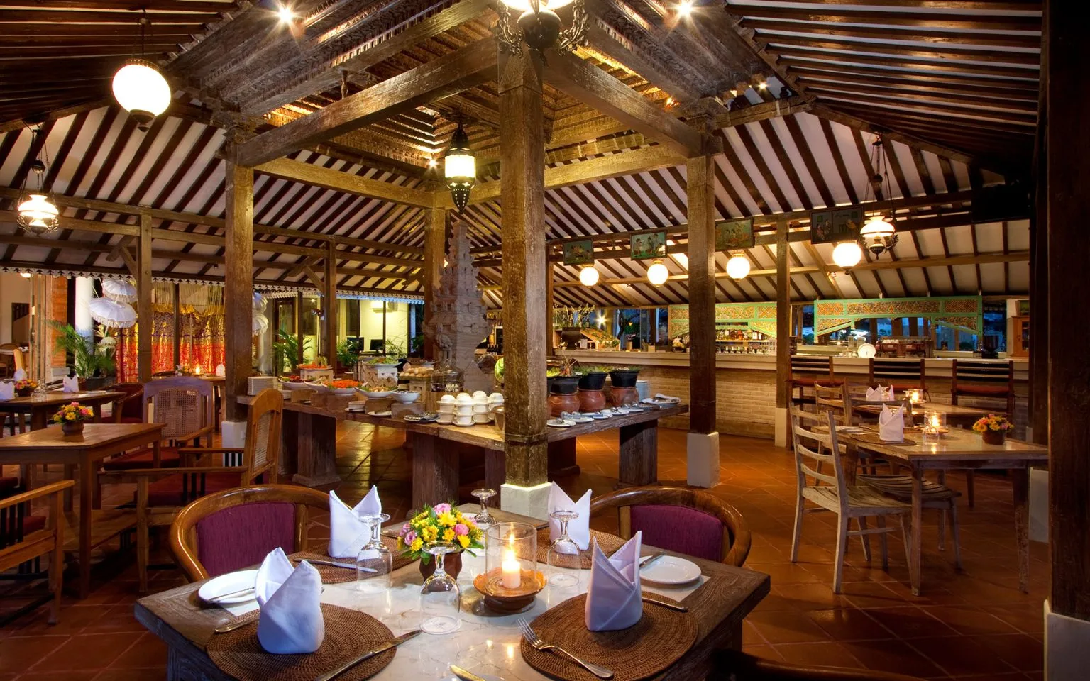 The Lobby Lounge at Legong Keraton Beach Hotel