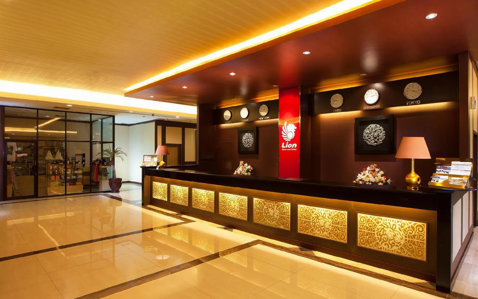 The Lobby Lounge at Lion Hotel & Plaza Manado