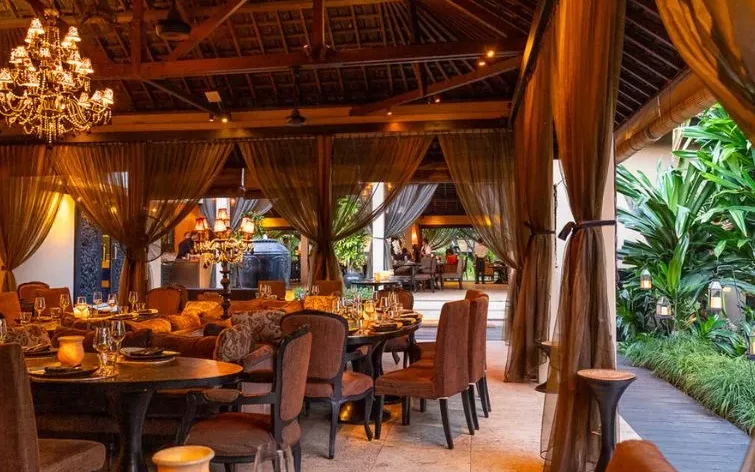 The Lobby Lounge at The Vira Bali Boutique Hotel and Suite