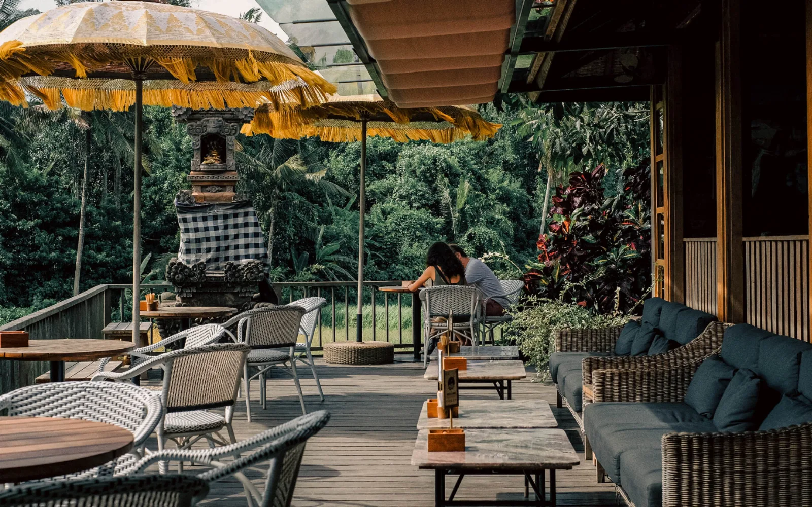 The Merah Lounge at Villa Merah Merah Ubud by Fays Hospitality