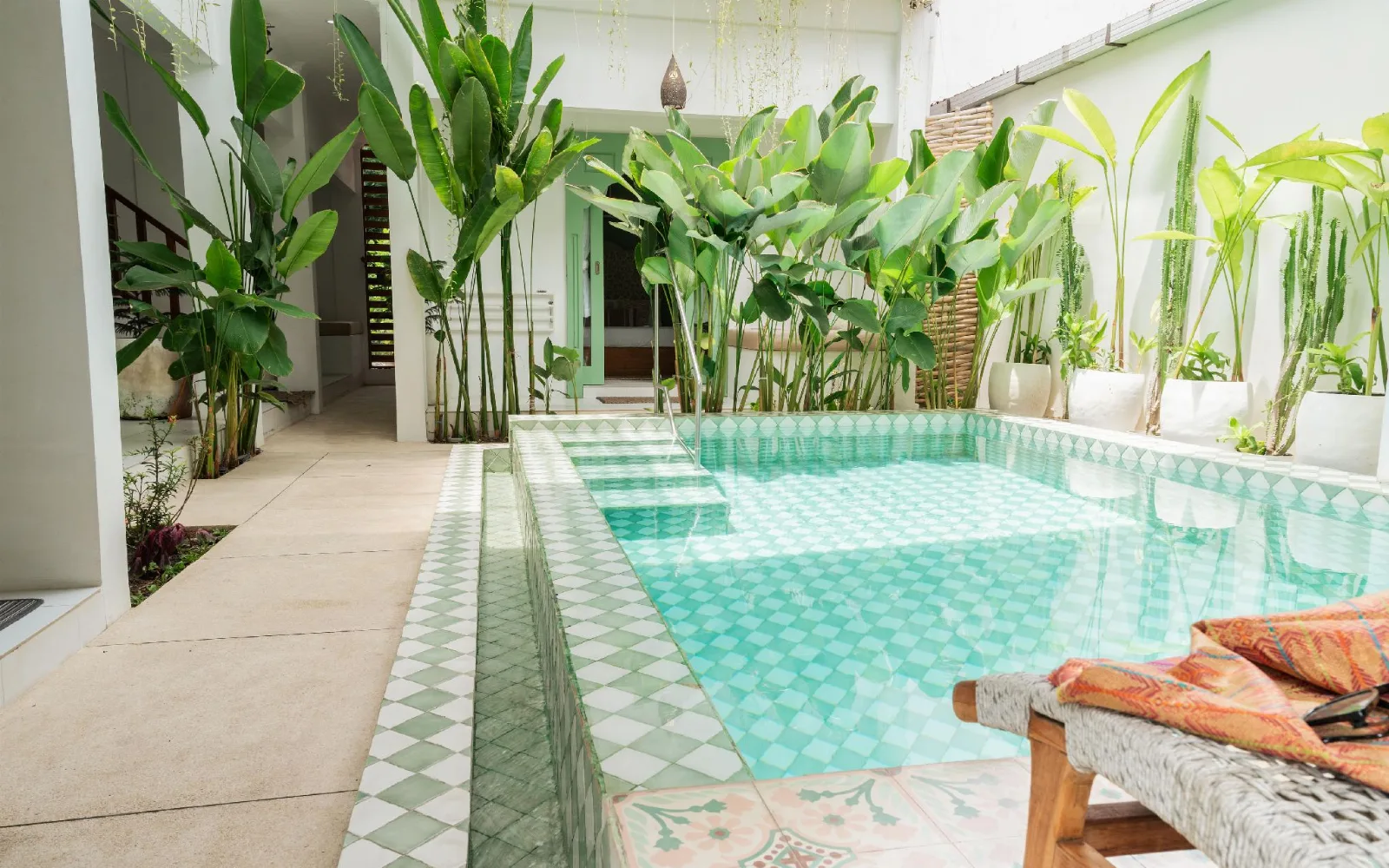 The NAIA Beach Club & Lounge at NAIA Hotel Kuta Lombok
