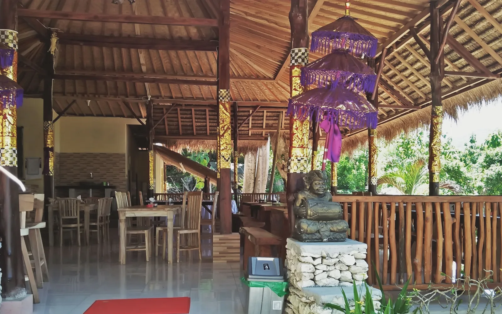 The Pooja Lounge at Pooja Cottage Nusa Penida