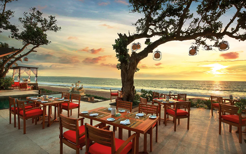 The Relax Lounge at Relax Bali Beach Front Dive & Spa Resort