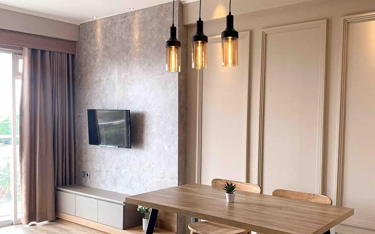 The Restaurant at Daymentroom Apartemen R32 2 BR Pasteur Bandung