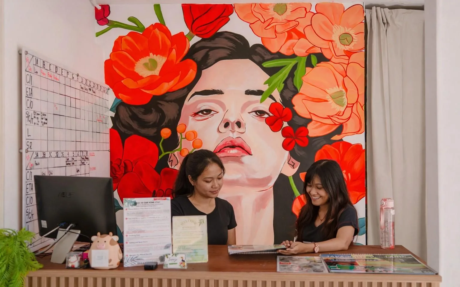 The Restaurant at Snooze Hostel Malang