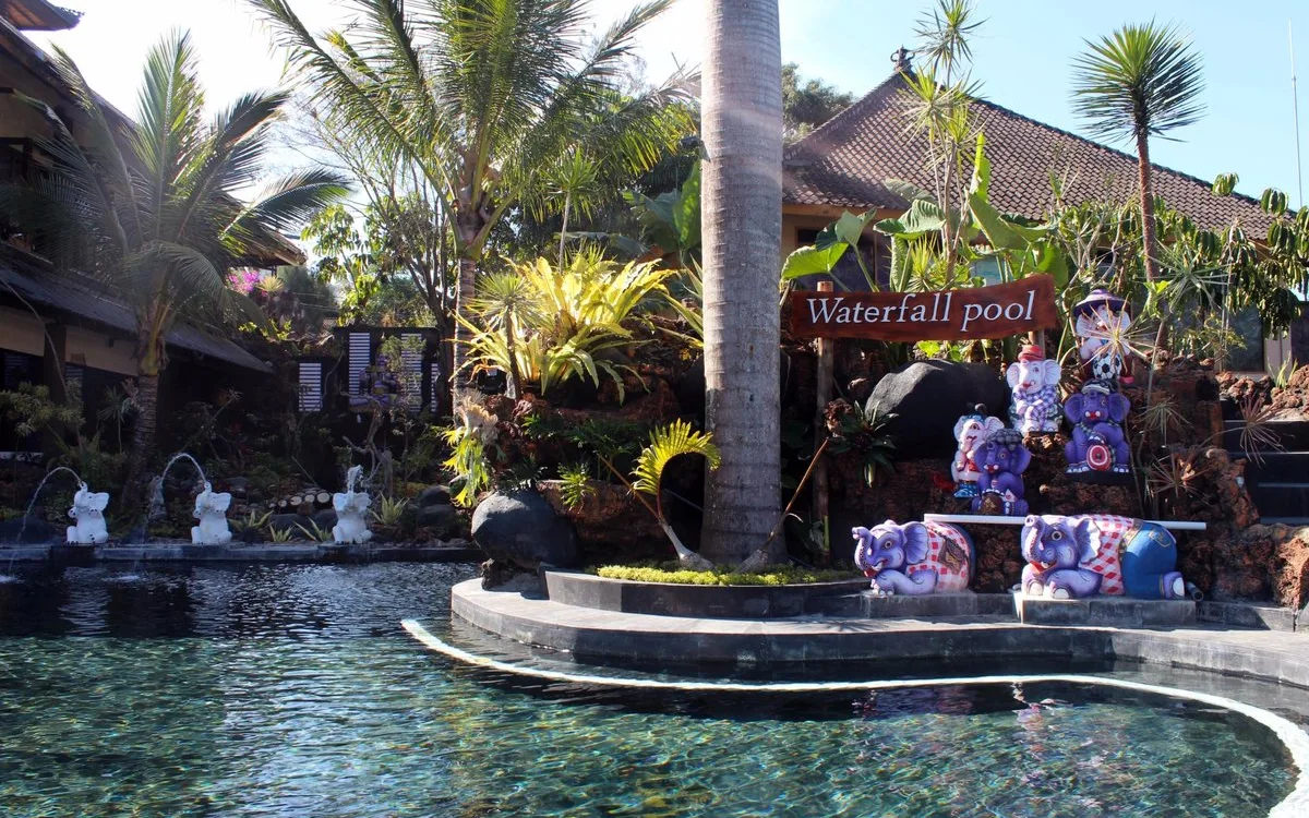 The Restaurant at The Ayu Kintamani Villa at Toya Devasya