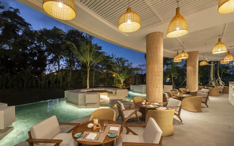 The Restaurant at The Beverly Hills Bali a Luxury Villas & Spa