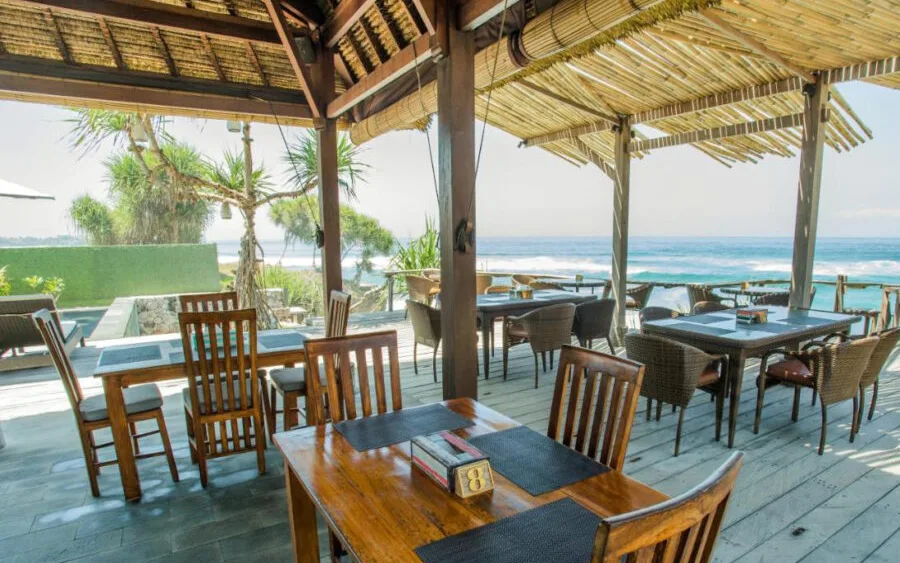 The Sunset Lounge at Sunset Coin Lembongan Cottage & Spa