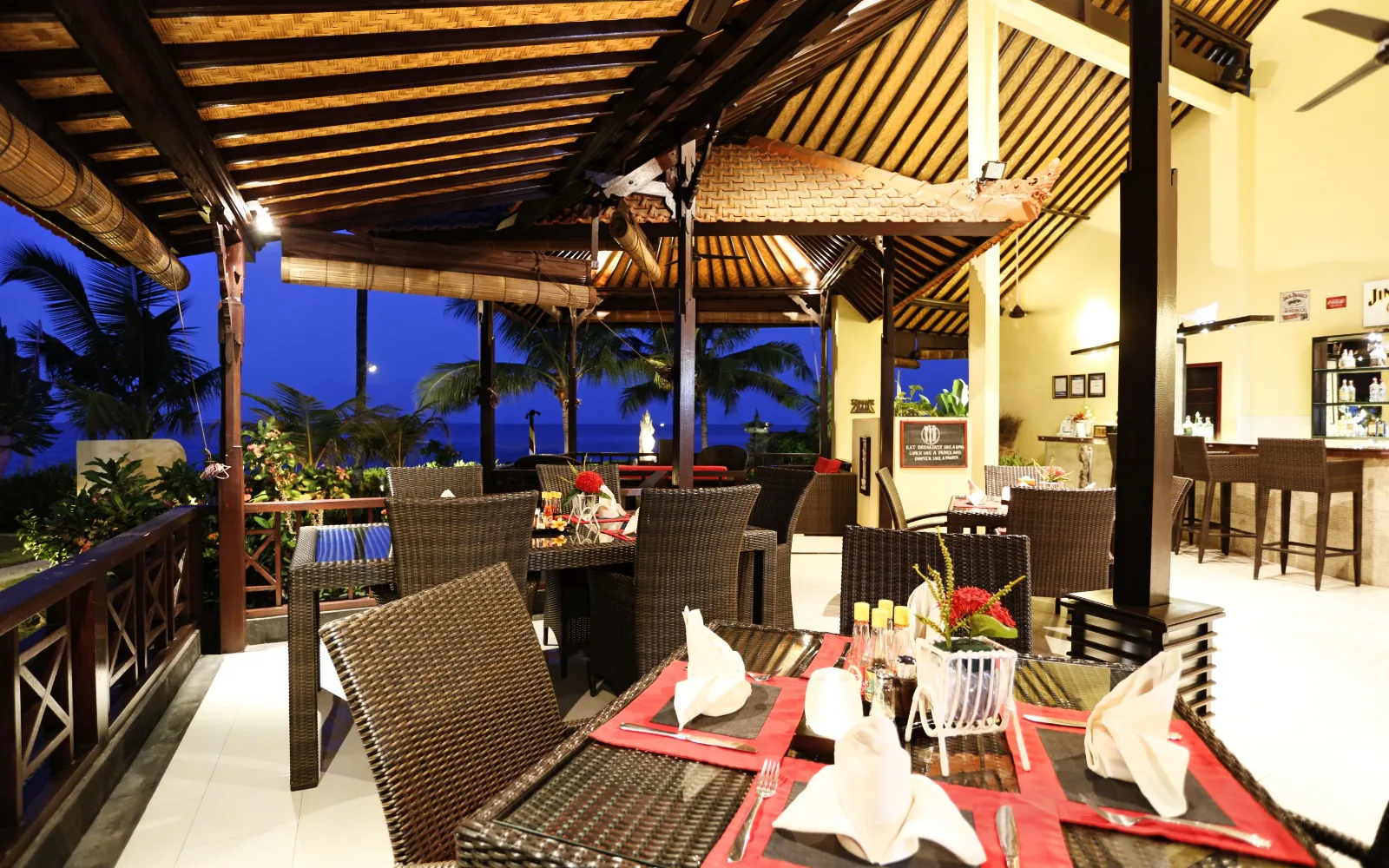 The Teluk Lounge at Teluk Karang Dive and Spa Resort