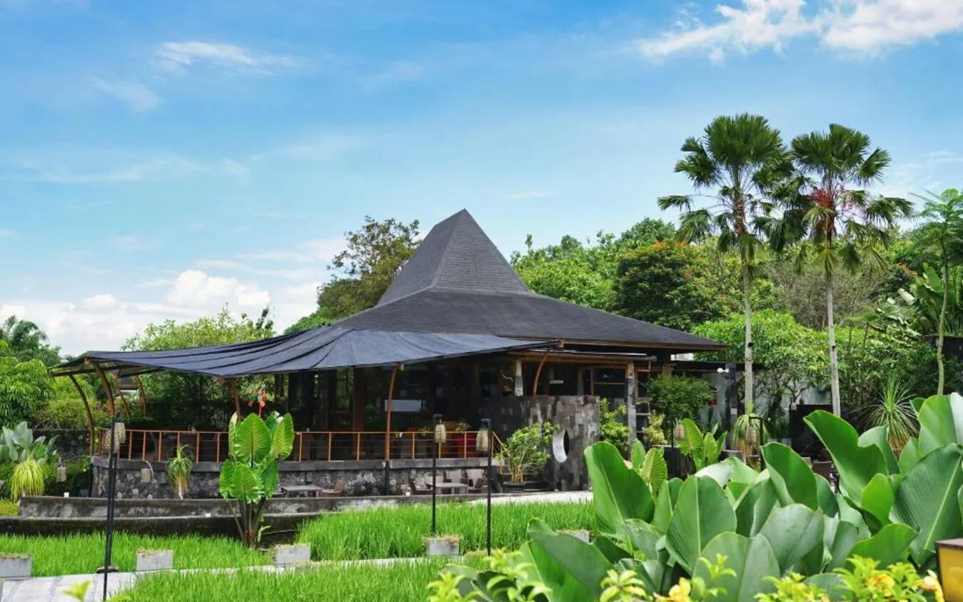 The Terrace Lounge at Abhayagiri Sumberwatu Heritage Resort