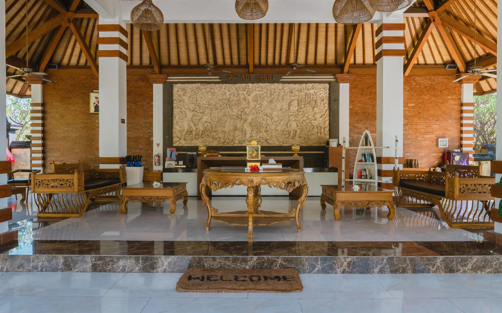 The Terrace Lounge at Adi Assri Beach Resort & Spa Pemuteran