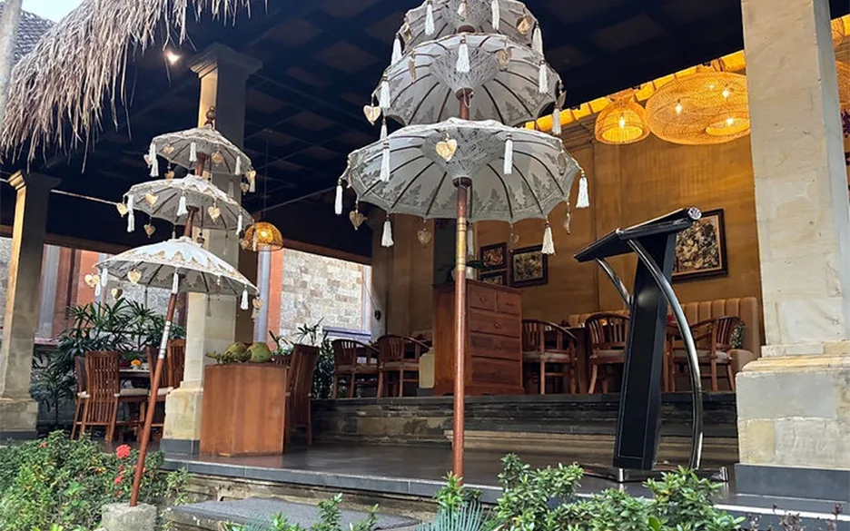 The Terrace Lounge at Alam Puri Art Museum - Resort & Spa