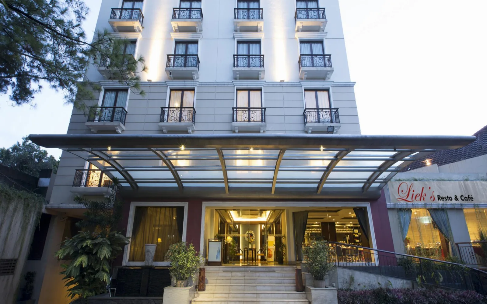 The Terrace Lounge at Asmila Boutique Hotel