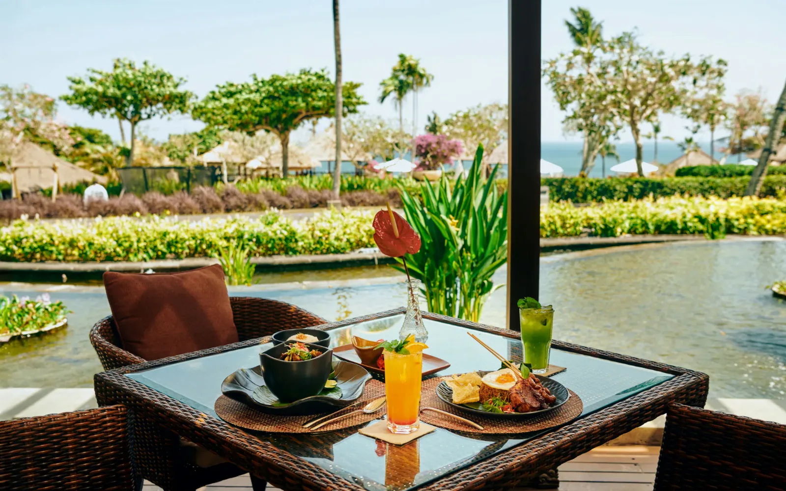The Terrace Lounge at AYANA Villas Bali