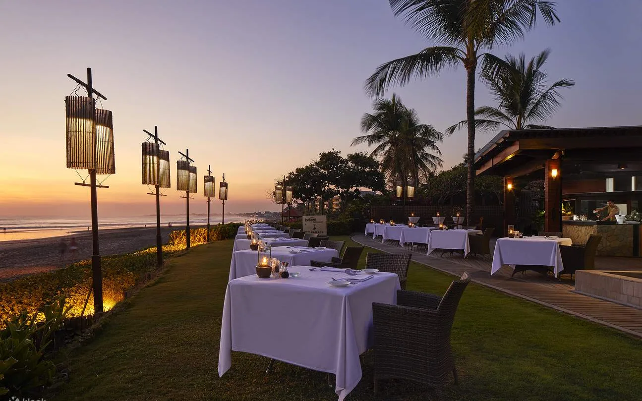 The Terrace Lounge at Bali Breezz Hotel