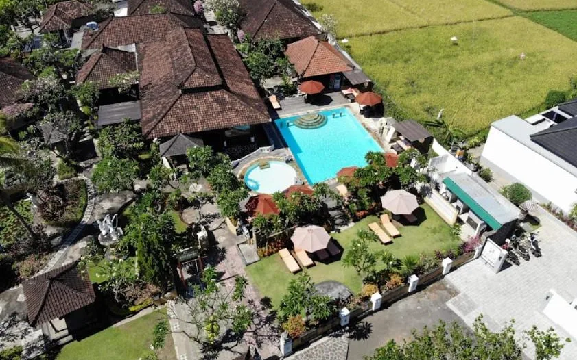 The Terrace Lounge at Bali Taman Beach Resort & Spa Lovina