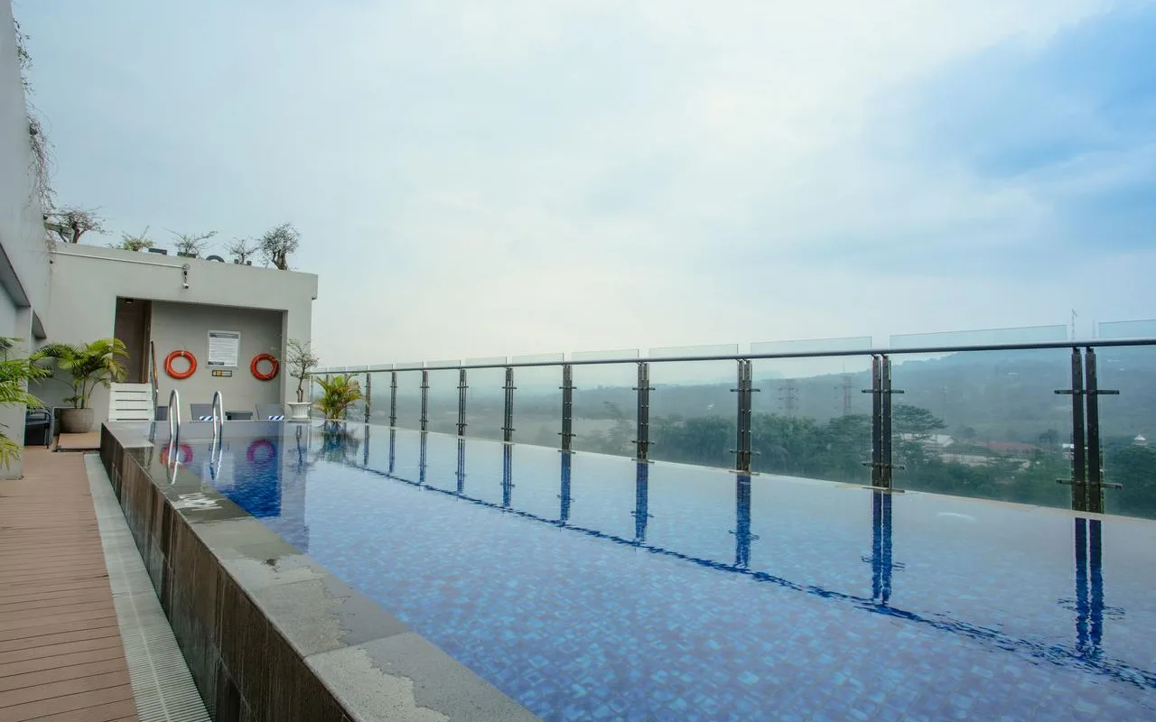 The Terrace Lounge at BiglandOtel Sentul Suites & Convention