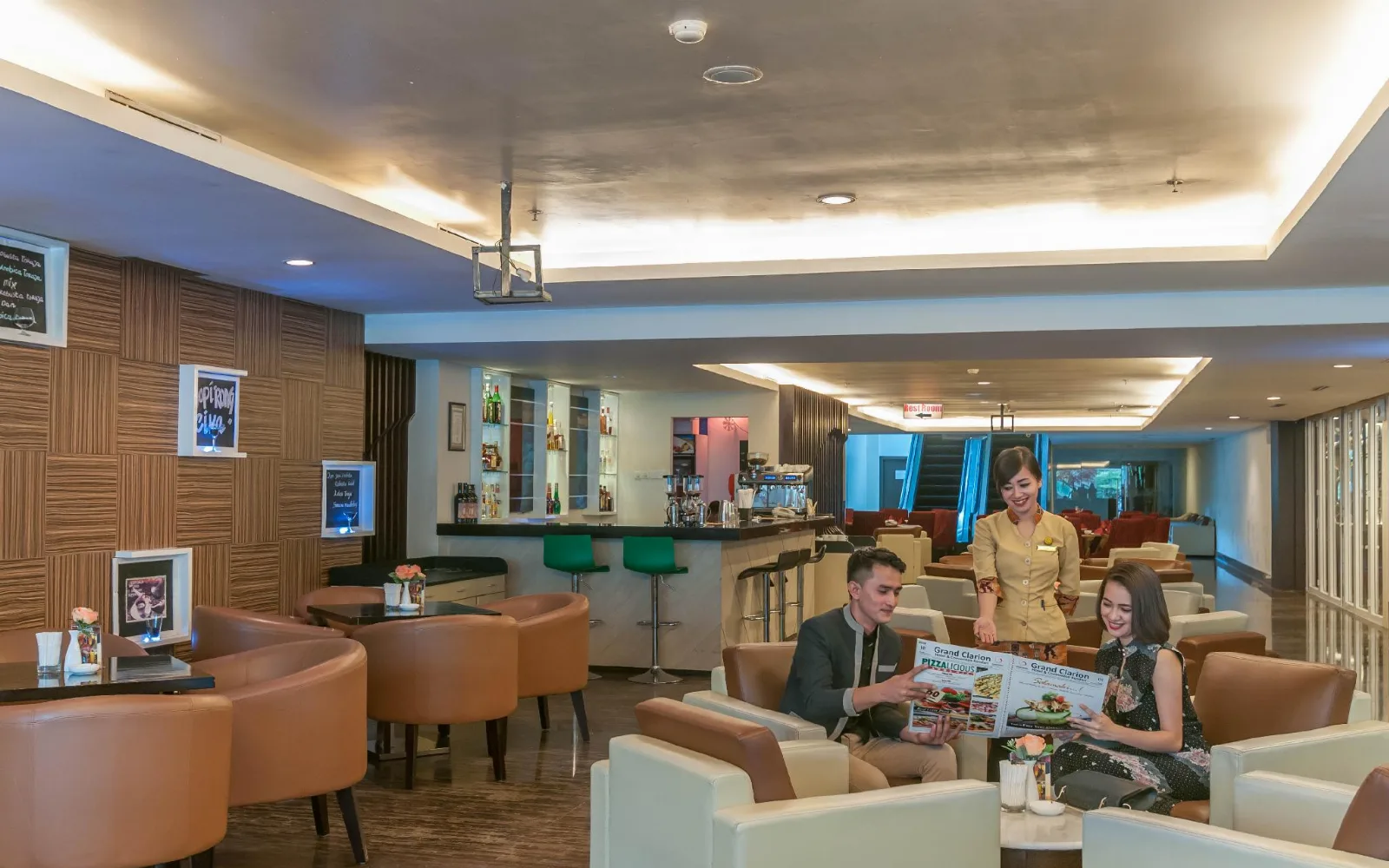 The Terrace Lounge at CLARO KENDARI (ex. Grand Clarion Hotel & Convention)