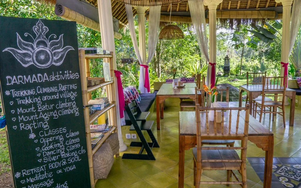 The Terrace Lounge at Darmada Eco Resort