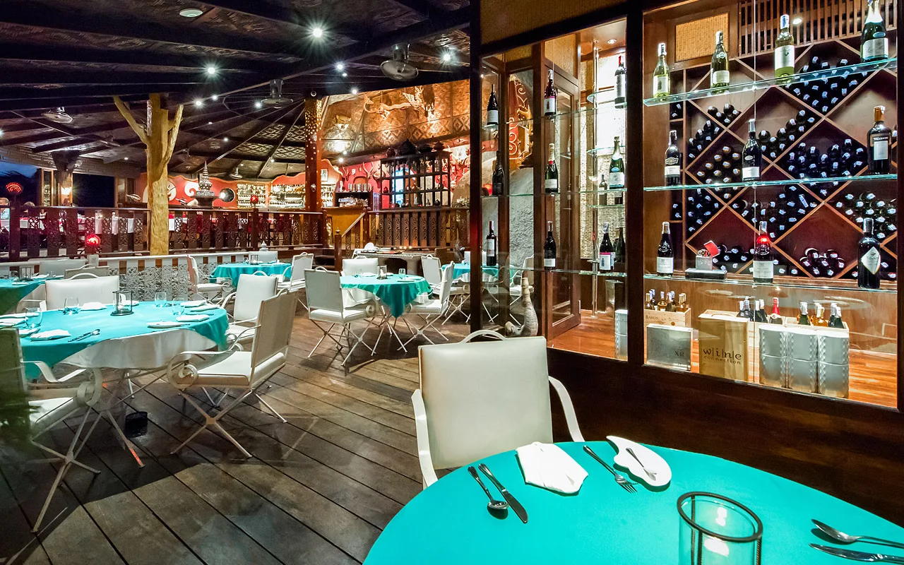 The Terrace Lounge at Deep Roots Dive & Yoga Resort