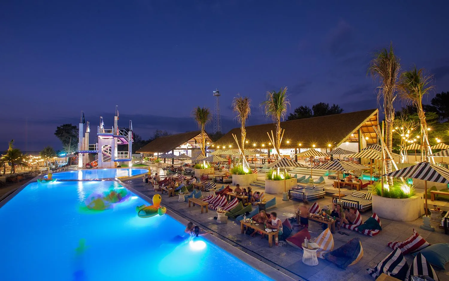The Terrace Lounge at FRii Resort Gili Trawangan