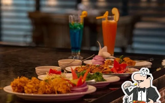 The Terrace Lounge at Ganga Hotel and Apartment