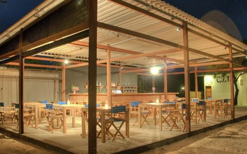 The Terrace Lounge at Gili Teak Beach Front Resort