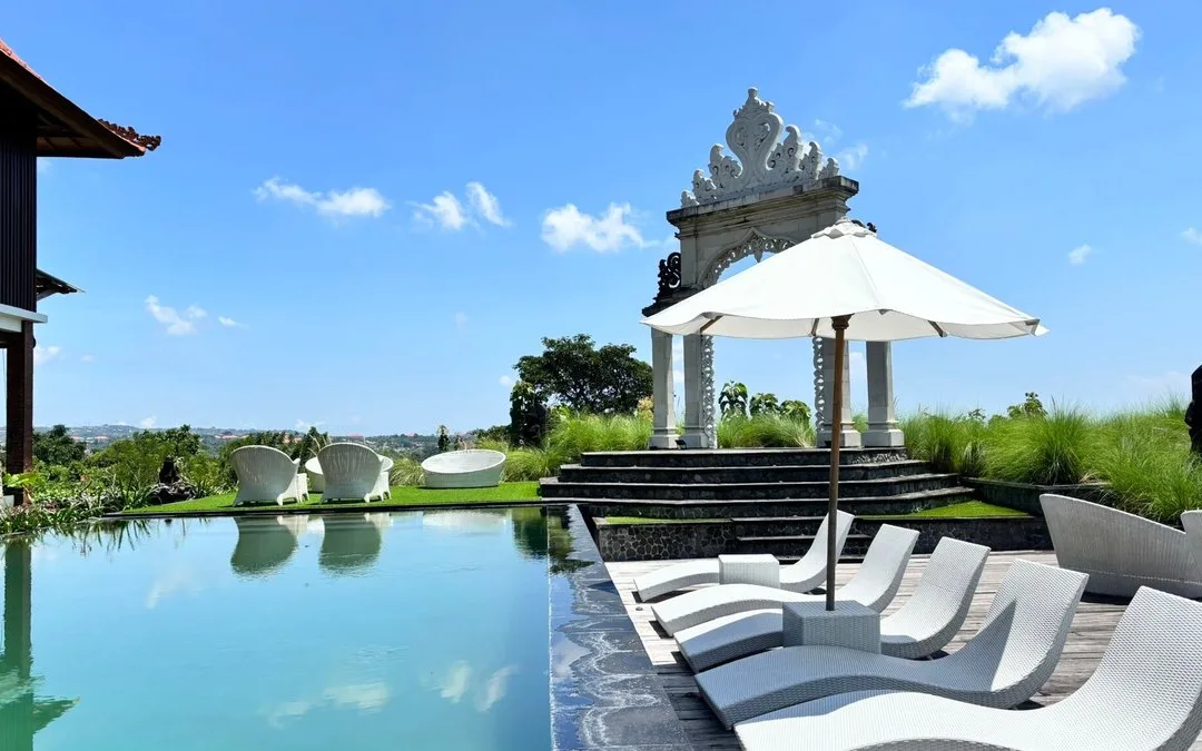 The Terrace Lounge at Giri Bhagawan Villas & Spa