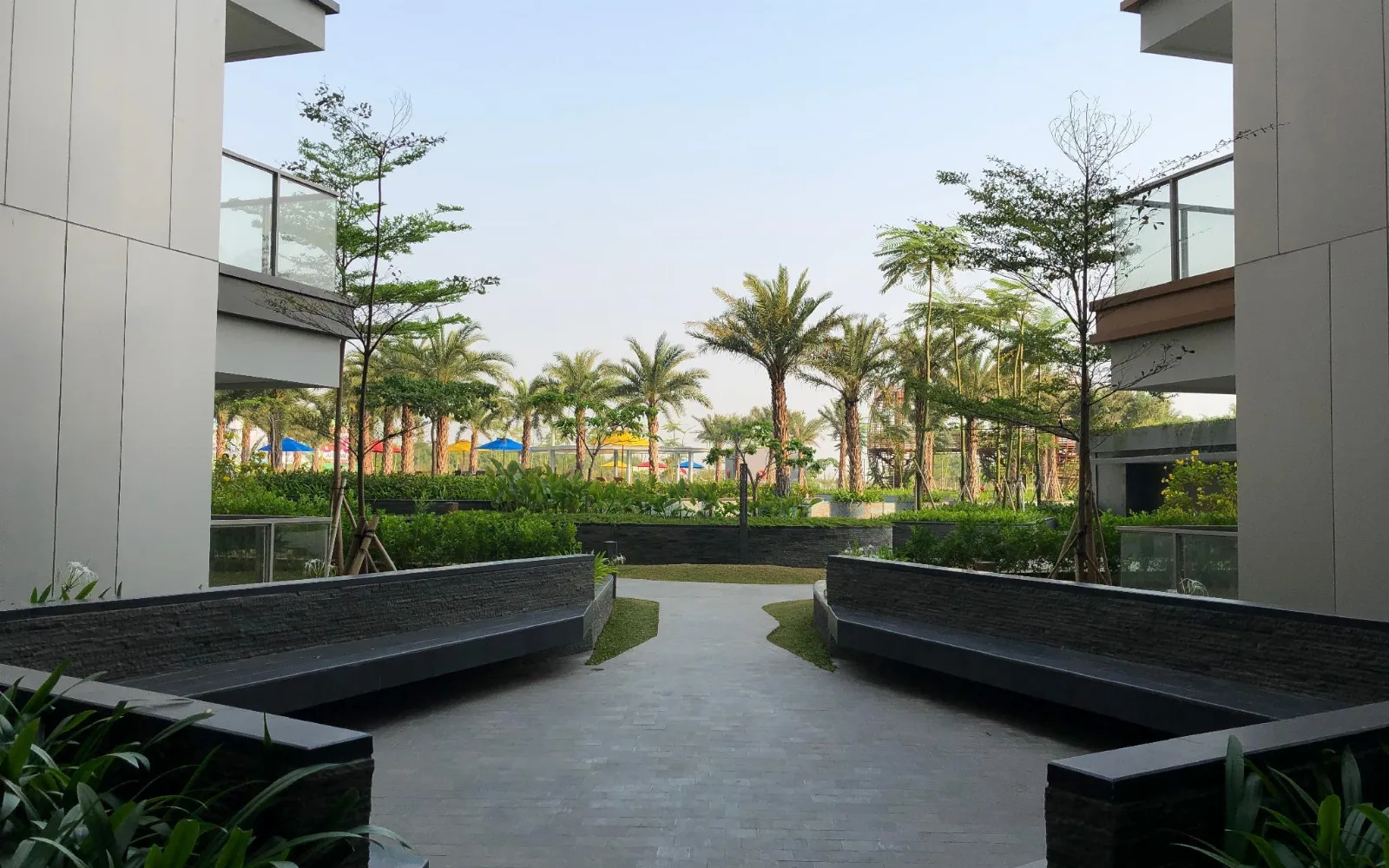 The Terrace Lounge at Gold Coast PIK Sea View Apartments by LongeSuites
