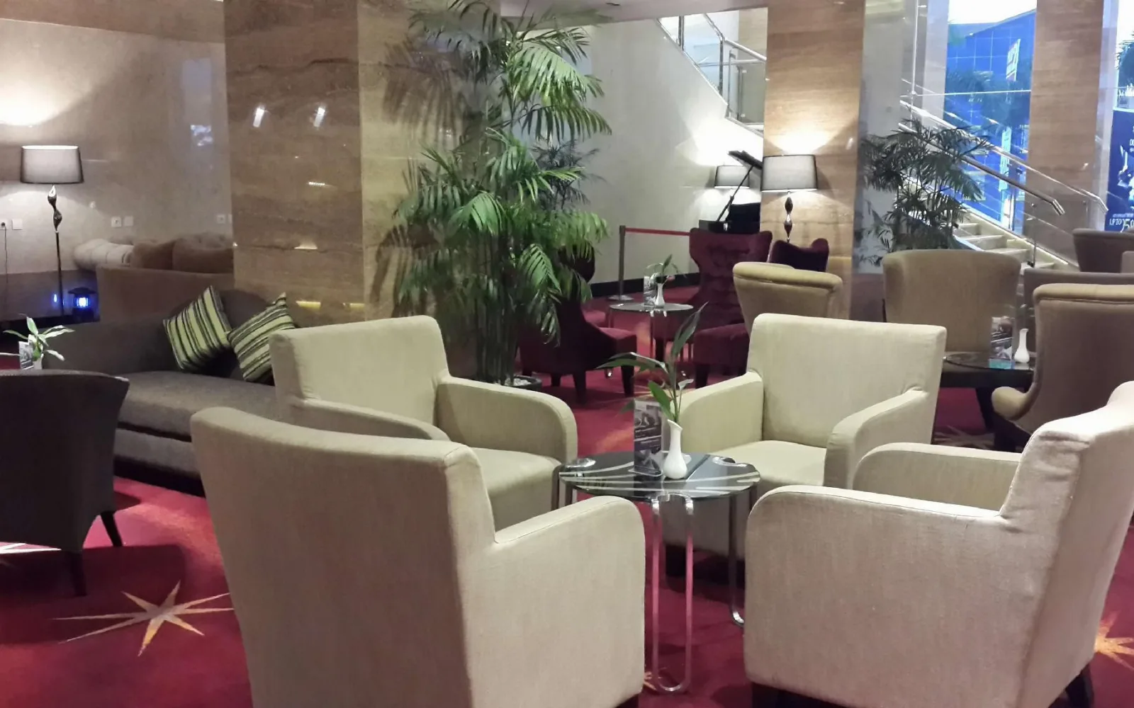 The Terrace Lounge at Golden Tulip Galaxy Hotel Banjarmasin