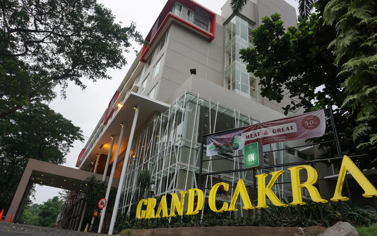 The Terrace Lounge at Grand Cakra Hotel Malang