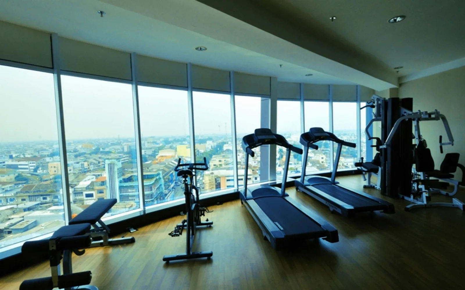 The Terrace Lounge at Hermes Palace Hotel Medan