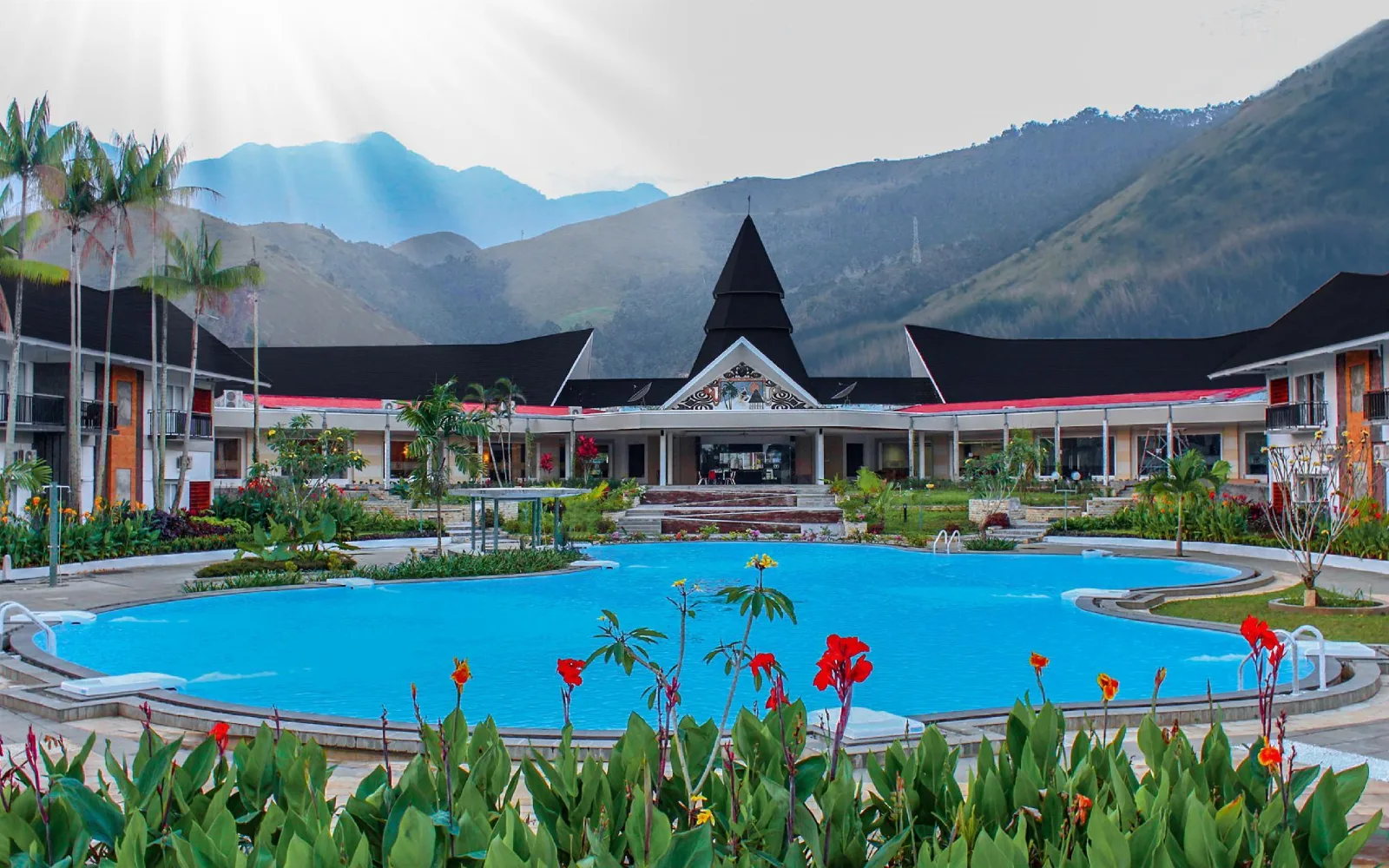 The Terrace Lounge at Hotel Suni Sentani