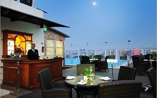 The Terrace Lounge at Jas Green Villas And Spa