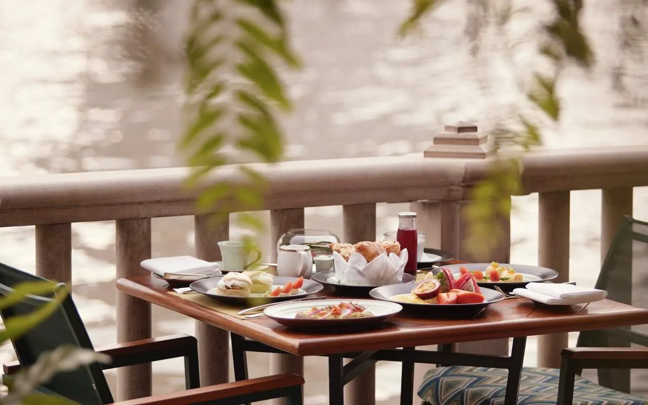 The Terrace Lounge at Labak River Hotel by EPS
