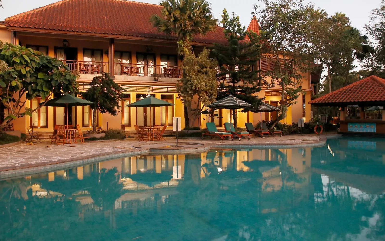 The Terrace Lounge at Laras Asri Resort & Spa