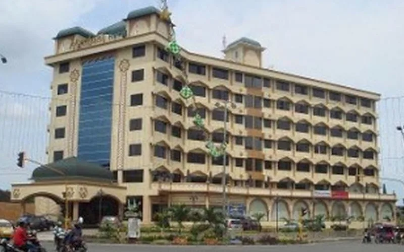 The Terrace Lounge at Madani Hotel Medan