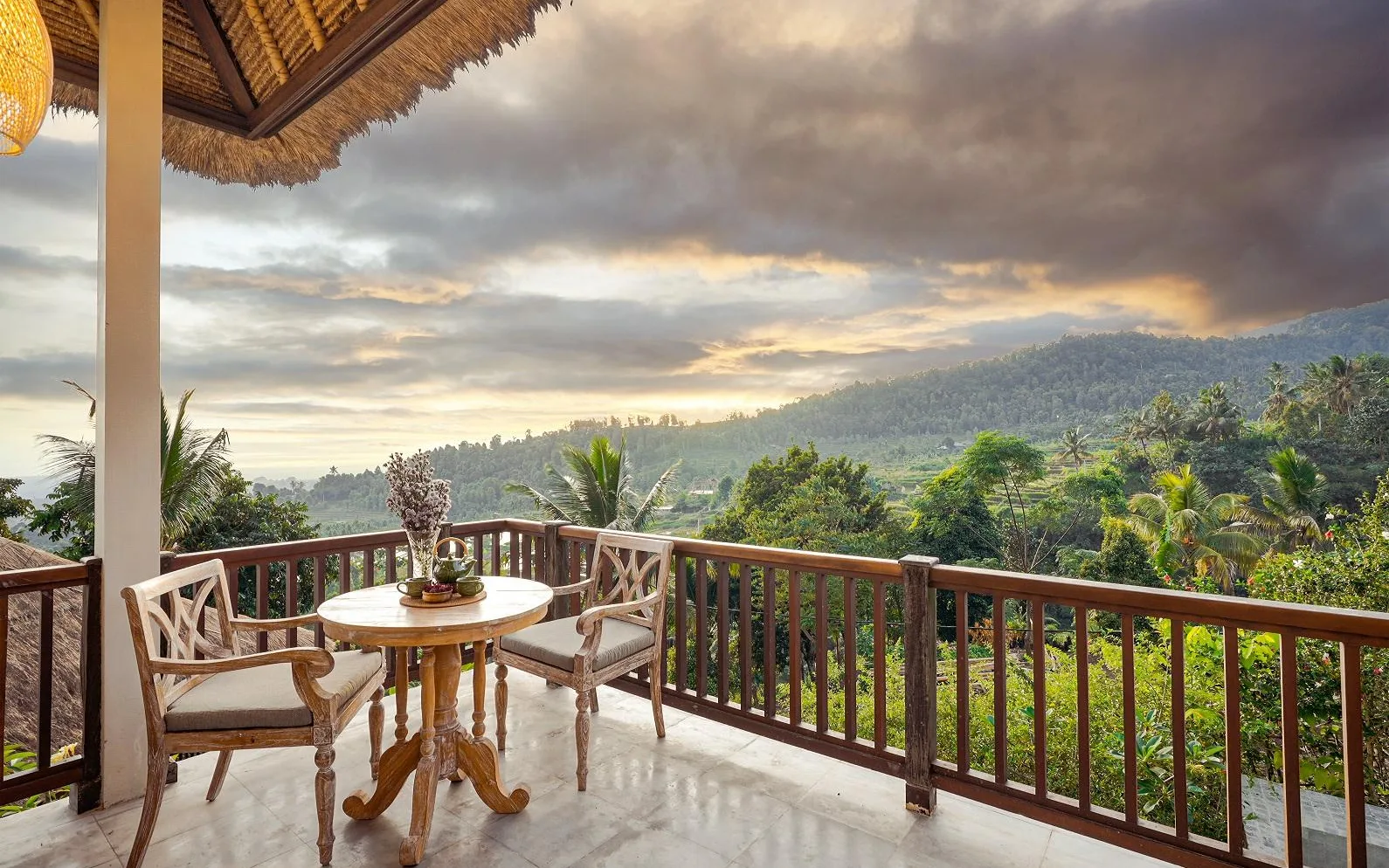 The Terrace Lounge at Maha Hills Resort by Mahaprana Experience