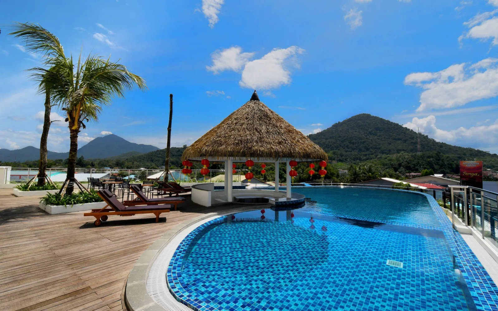 The Terrace Lounge at Mahkota Hotel Singkawang - CHSE Certified