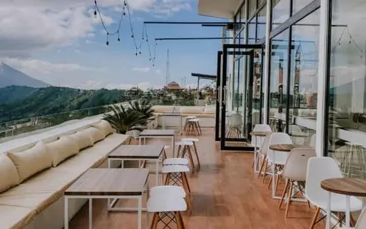The Terrace Lounge at Maisaba Kintamani Luxury Cabin and Bistro