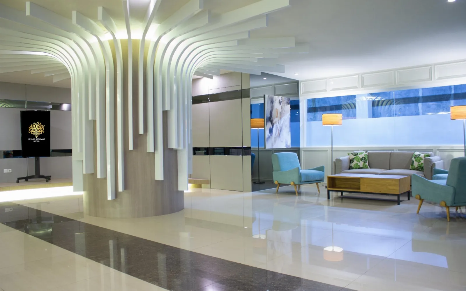 The Terrace Lounge at Nevada Ketapang Hotel