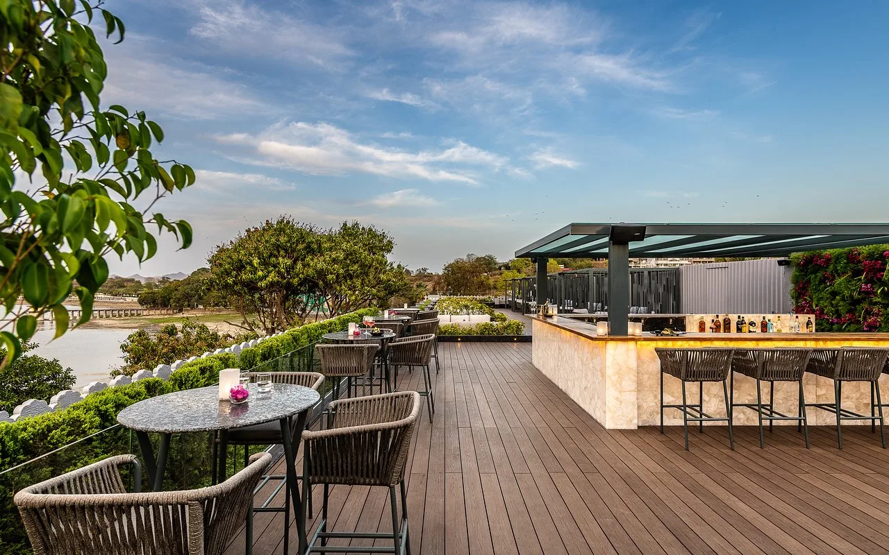 The Terrace Lounge at Private Villa Bougainville