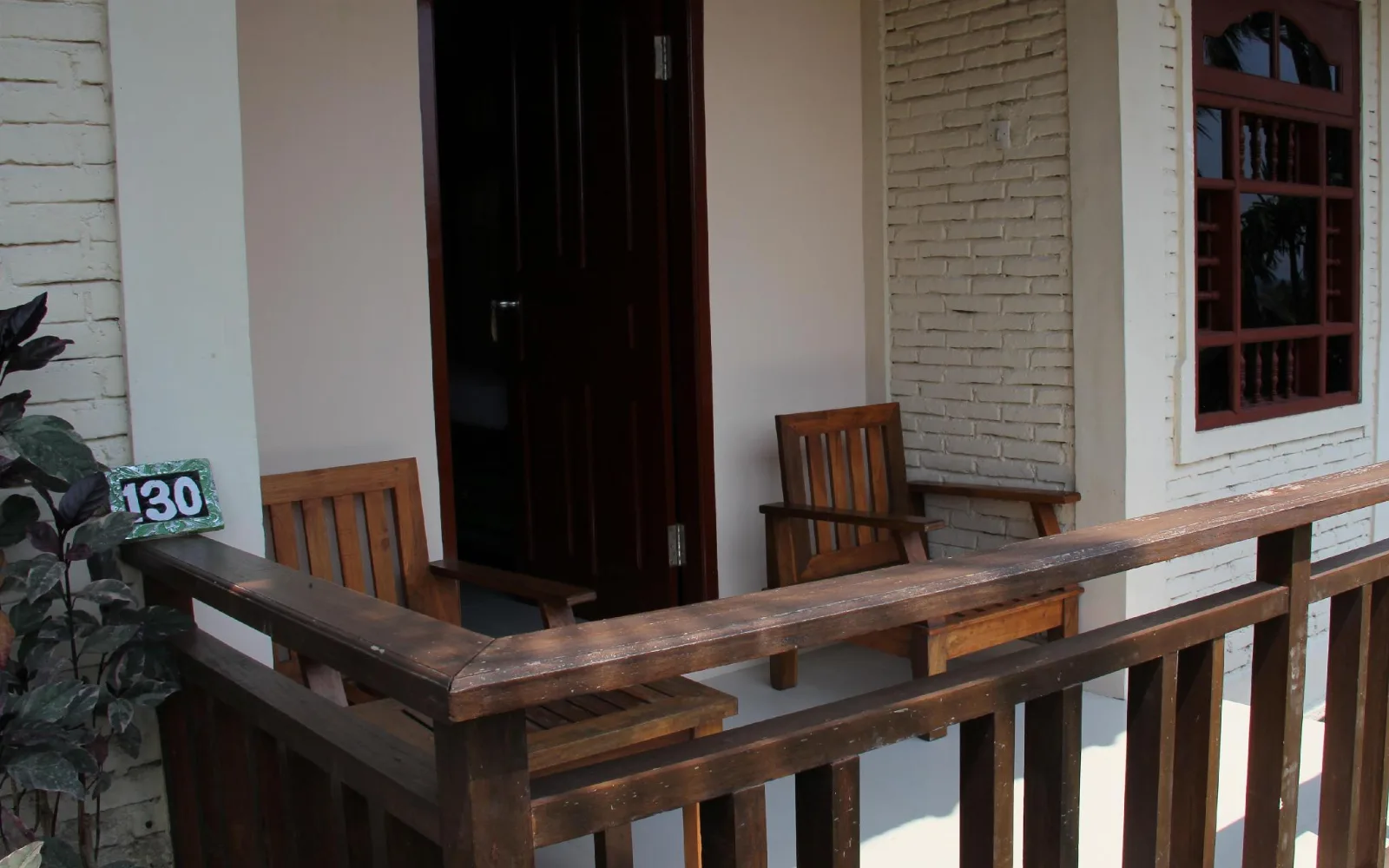 The Terrace Lounge at Puri Bunga Beach Cottages Hotel