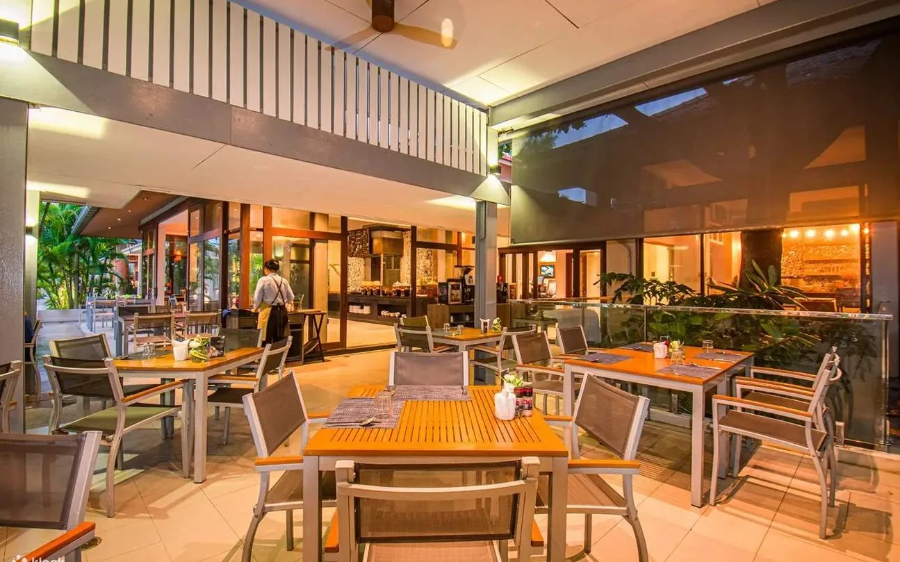 The Terrace Lounge at Puri Dewa Bharata Hotel