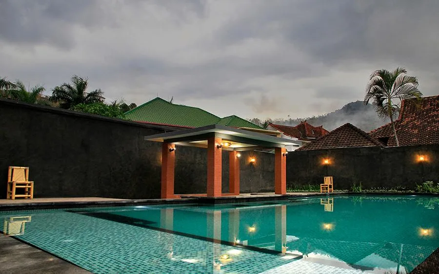 The Terrace Lounge at Puri Senggigi Hotel