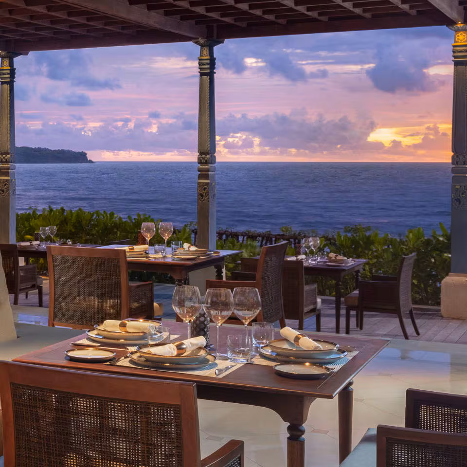 The Terrace Lounge at Samaja Beachside Villas
